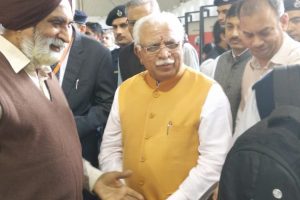 Students’ mind blowing projects draw great admiration from Hon’ble Chief Minister of Haryana Shri Manohar Lal Khattar on the inaugural day of IITF 2016