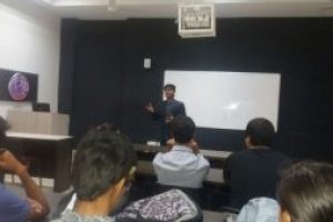 Department of Management and Commerce, MRU organized a Guest Lecture by Mr. Sarvesh Pancholi, an Entrepreneur for the students of BBA Entrepreneurship and Family Business