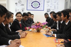 A session on College to Corporate by Mr. Anil Tyagi