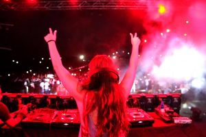 Resurrection 2K16’s EDM Night at Manav Rachna with Sunburn Campus witnessed top International DJ Candice Redding as well as Indian DJ Shaan captivating the young crowd