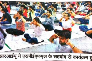 MRIU celebrates International Yoga Day on a Grand Scale with Yoga and Meditation session for harmonizing mind, body and soul
