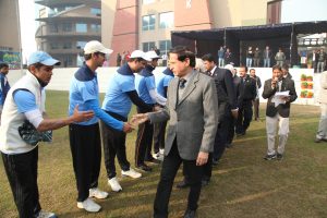 10th Manav Rachna Corporate Cricket Challenge Cup gets off to a flying start