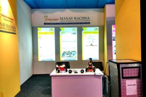 Manav Rachna Innovation and Incubation Centre intrigues visitors with students’ projects at the 31st Surajkund Arts and Crafts Mela