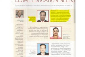 Manav Rachna International University, News Clipping of Legal education needs - Careers360 Magazine