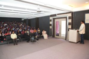Department of Humanities and Language organized an ‘Invited Lecture’ on  ‘Importance of English for Budding Scientists and Engineers”