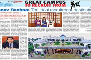Great Campus to Recruit From in Times Of India