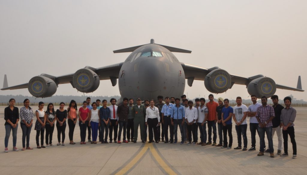 'Educational Visit to Hindon Airforce Base at Ghaziabad' (3)