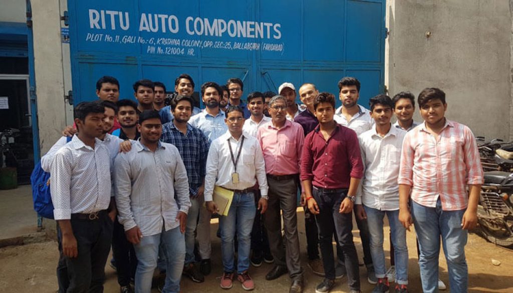 Industrial Visit To Ritu Auto Components, Faridabad (3)