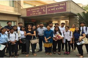 Department of Management and Commerce organized an Industrial (Hospital) visit for BBA HCM students
