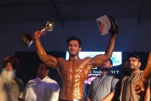 Manav Rachna Student bags the title of Mr North India 2017 (1)