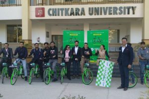 Mobycy Launches Its Services in Chandigarh, Partners with Chitkara University