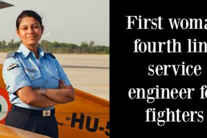 The First Woman Engineer for Fighter Aircrafts is Our Alumna