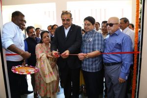 State-of-the-Art Chemistry lab ‘C N R Rao Research & Experimentation Centre’ was also inaugurated by Smt. Satya Bhalla today at the MRU campus