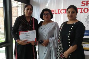 Ms Manpreet awarded Active SPOC certificate for Local Chapter of NPTEL