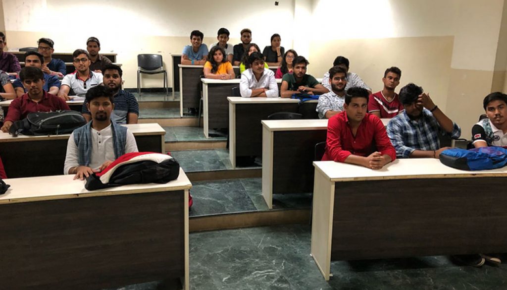 Guest Lecture by PNB Professional for BBA Students