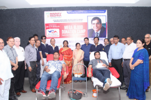 Print Coverage – Mega Blood Donation Camp at Manav Rachna Campus