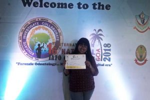 Best Paper Prize won by Undergraduate Student