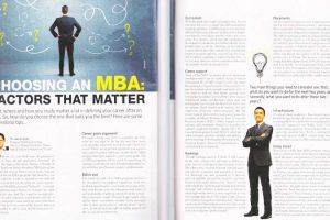 Print Coverage: Planning to pursue MBA after your graduation?