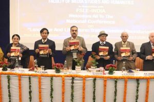 Print Coverage: National Conference on Language and Literature at Manav Rachna