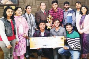 Print Coverage:  Manav Rachna Students won Smart India Hackathon 2019