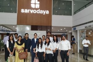 Visit to Sarvodaya Hospital