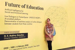 Faculty Engagement at UNESCO-MGIEP Seminar