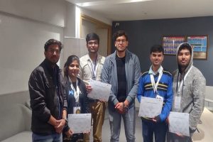 Team PSYCRYPTERS wins third position at ‘HackPhoria, 24 hrs Hackathon’