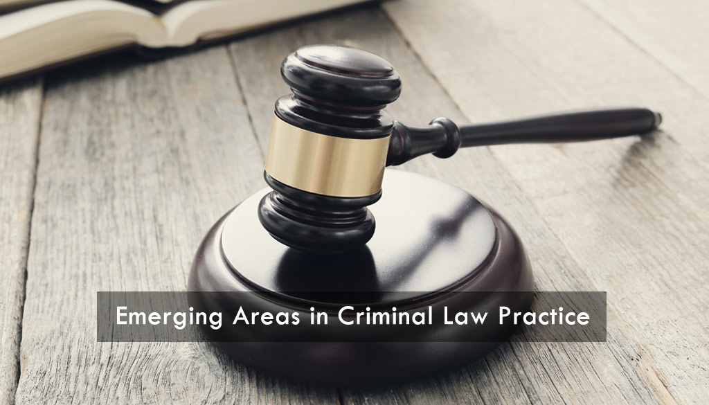 <center>Emerging Areas in Criminal Law Practice