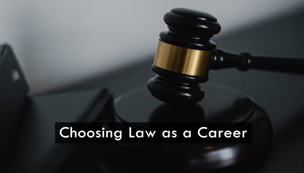 <center>Why choose a career in Law?