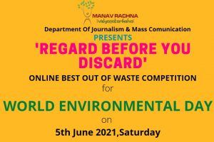 ‘Regard Before You Discard’ competition on the occasion of World Environment Day