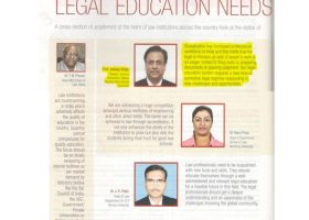 Manav Rachna International University, News Clipping of Legal education needs - Careers360 Magazine