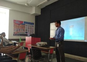 WORKSHOP ON IOT ON 29th APRIL, 2017 BY ECE DEPARTMENT