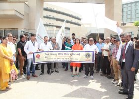 MRDC, Lions Club & ESIC Medical College, Faridabad, organizes Walkathon on World No Tobacco Day (5)