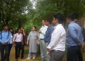 Faculty of Applied Sciences, MRU Students visited TERI Retreat (1)