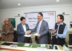 Manav Rachna Signed MoU with Chanakya IAS Academy for Center of Excellence for IAS Coaching (6)