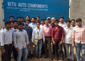 Industrial Visit To Ritu Auto Components, Faridabad (3)