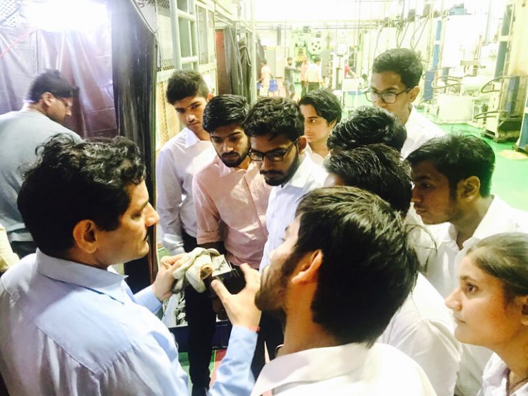 Industrial Visit To Victora Auto Pvt. Ltd. Manav Rachna Vidyanatariksha