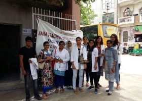 Community health camp at Government Girls School, NH5, NIT, Faridabad an initiative by O.P.BHALLA Foundation on 15-07-2017 (3)