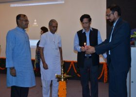 Seminar on Gandhian Perspective of Journalism at Manav Rachna International University (1)