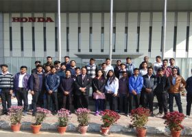 Industrial visit to Honda Cars