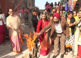 MRU celebrated Lohri with Great Enthusiasm