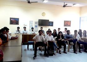 Students Of MRIIRS Visited VITA