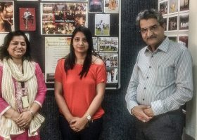 Alumna of FCBS MRIIRS Visited Manav Rachna Campus