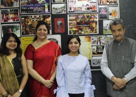 Alumnus of MRIIRS Visited Manav Rachna Campus