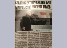 TOI B-Schools Event on Entrepreneurship