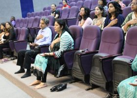 Sahaj Yoga Meditation Session at Manav Rachna