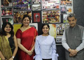 BioTech Alumni visited Manav Rachna Campus 1