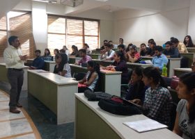 FCA conducted a session on MCA- Career Opportunities for B Com final year students