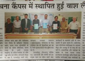 Pioneer Hindi,MoU Sign of WASH Lab,4th May'18