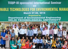 Students attended International Seminar on STEM-2018